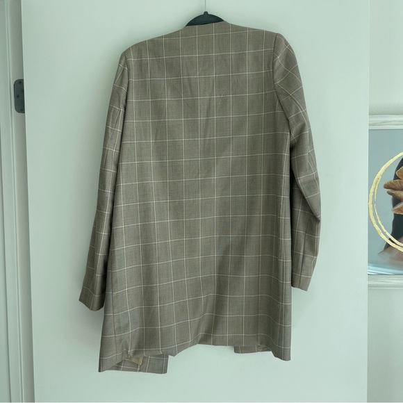 Atoir Mother Tongue Checked Blazer Longline - Small - Picture 5 of 5